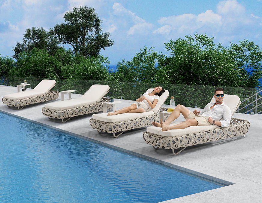 CURLLE Single Chaise - North Oasis