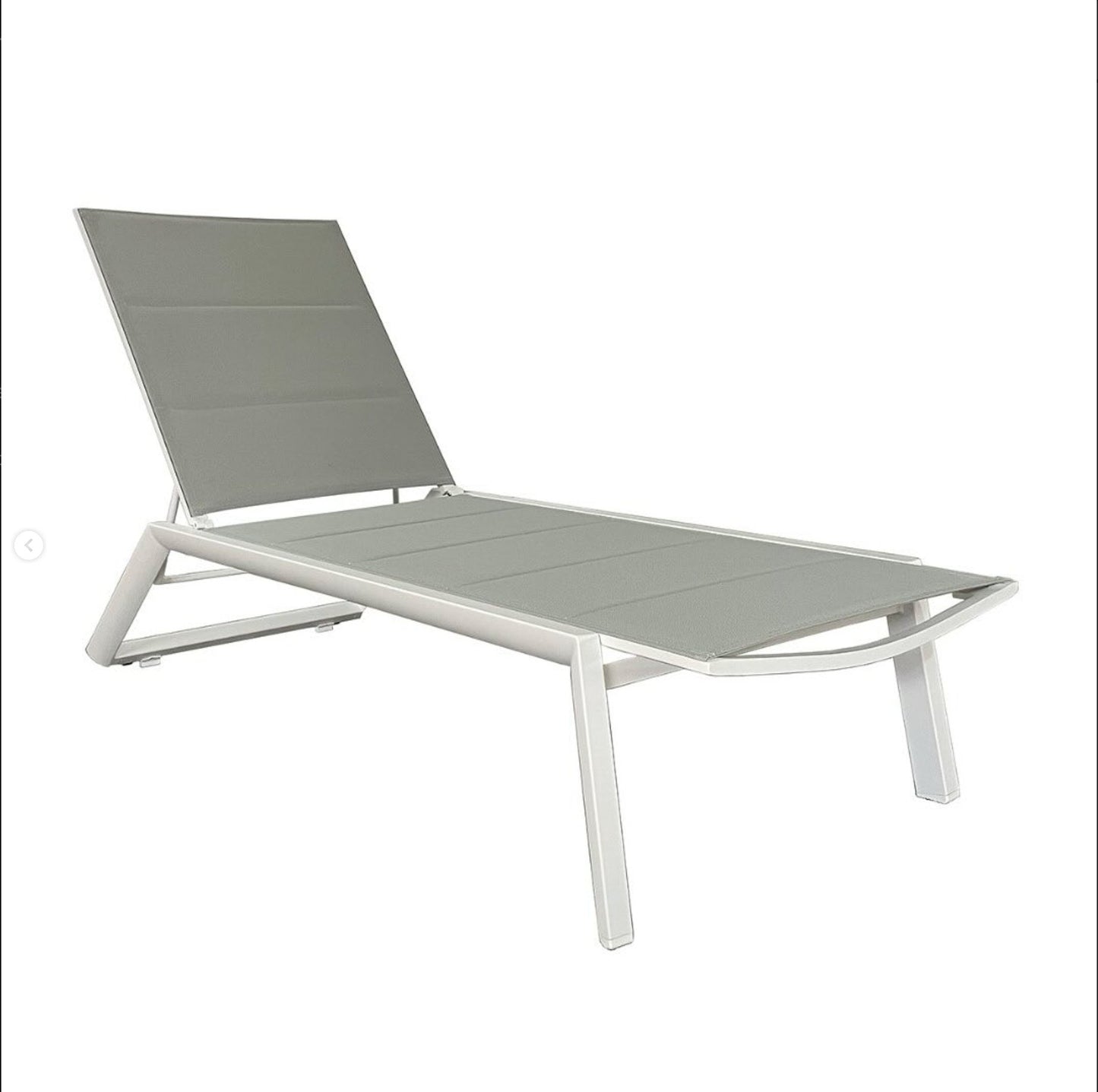 First Class Quality Adjustable Aluminum Outdoor Beach Lounger Pool Sun Loungers Chair - North Oasis