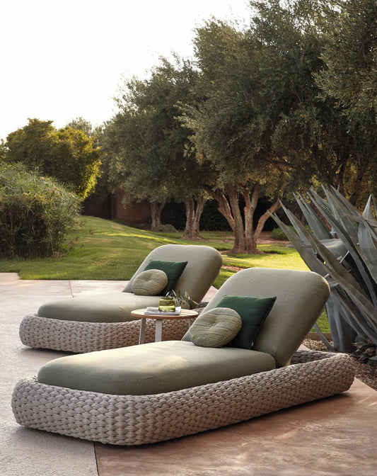 Sink into Outdoor Luxury: Premium Adjustable Sun Loungers - North Oasis